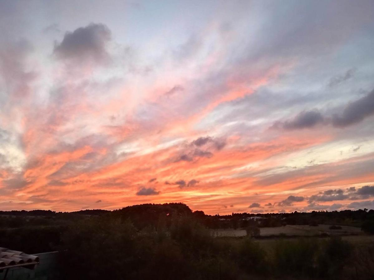 Au Soleil Couchant Villemoustaussou Luaran gambar